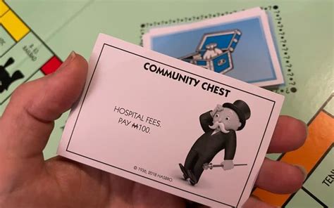 List of all Monopoly Chance & Community Chest Cards (Including .